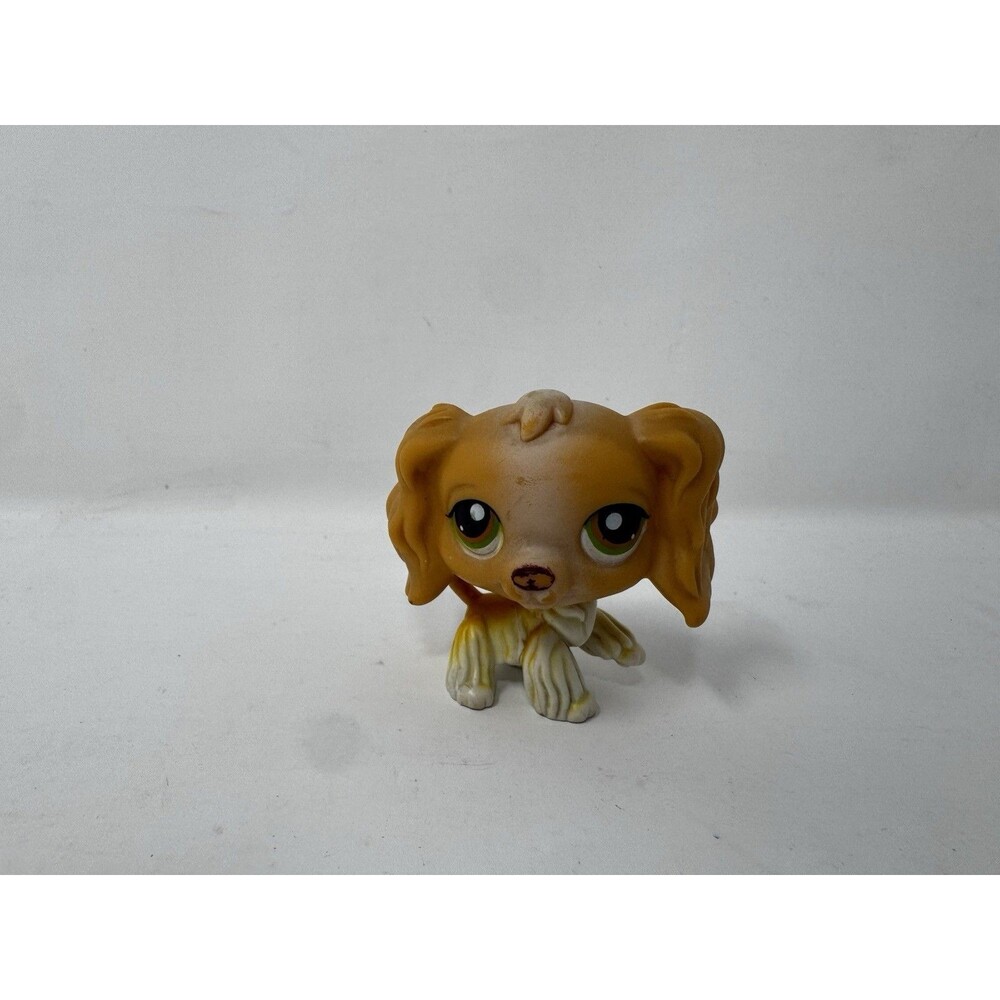 Authentic Littlest Pet Shop LPS Cocker Spaniel Dog Hasbro 2006 Bobble Head